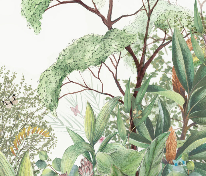 Individuelles Wandbild für Kinder - Mystischer Wald