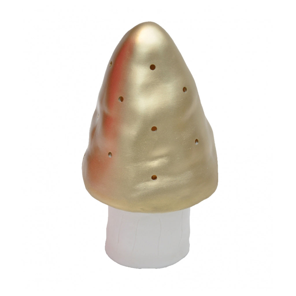 Egmont Toys Heico Toadstool Mushroom Kids Lamp Gold Josh & Jenna