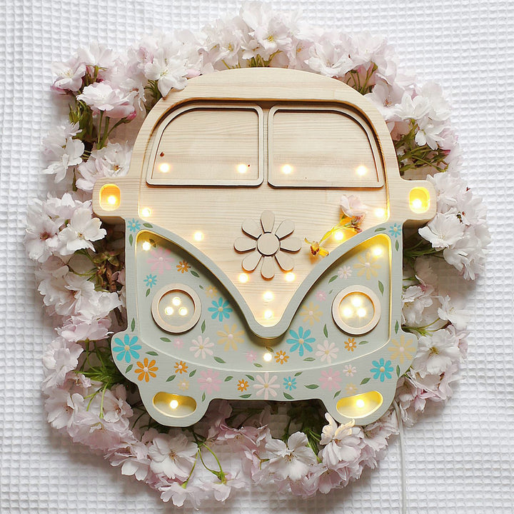 Little Lights Van Lamp | Flower Power
