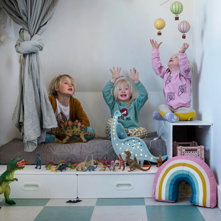 Little Lights Dino-Lampe - Prähistorisches Blau