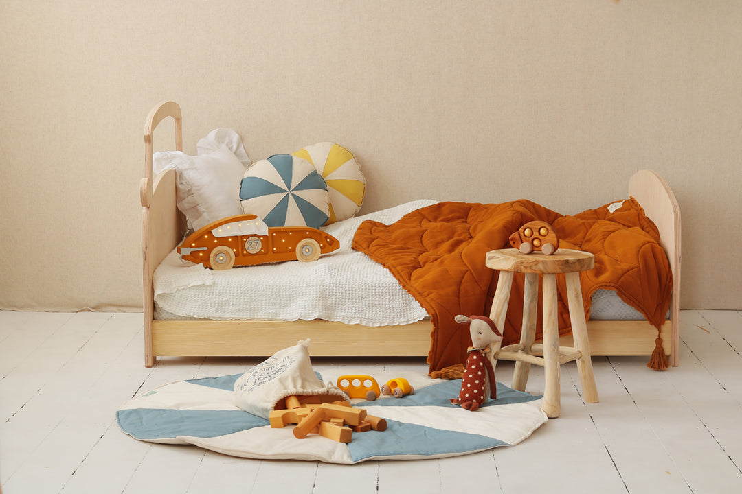 Little Lights Rennautolampe | Senfgelb