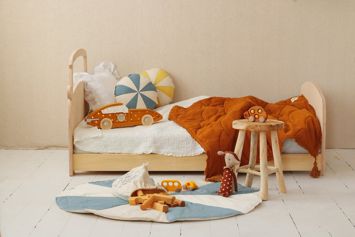 Little Lights Rennautolampe | Senfgelb