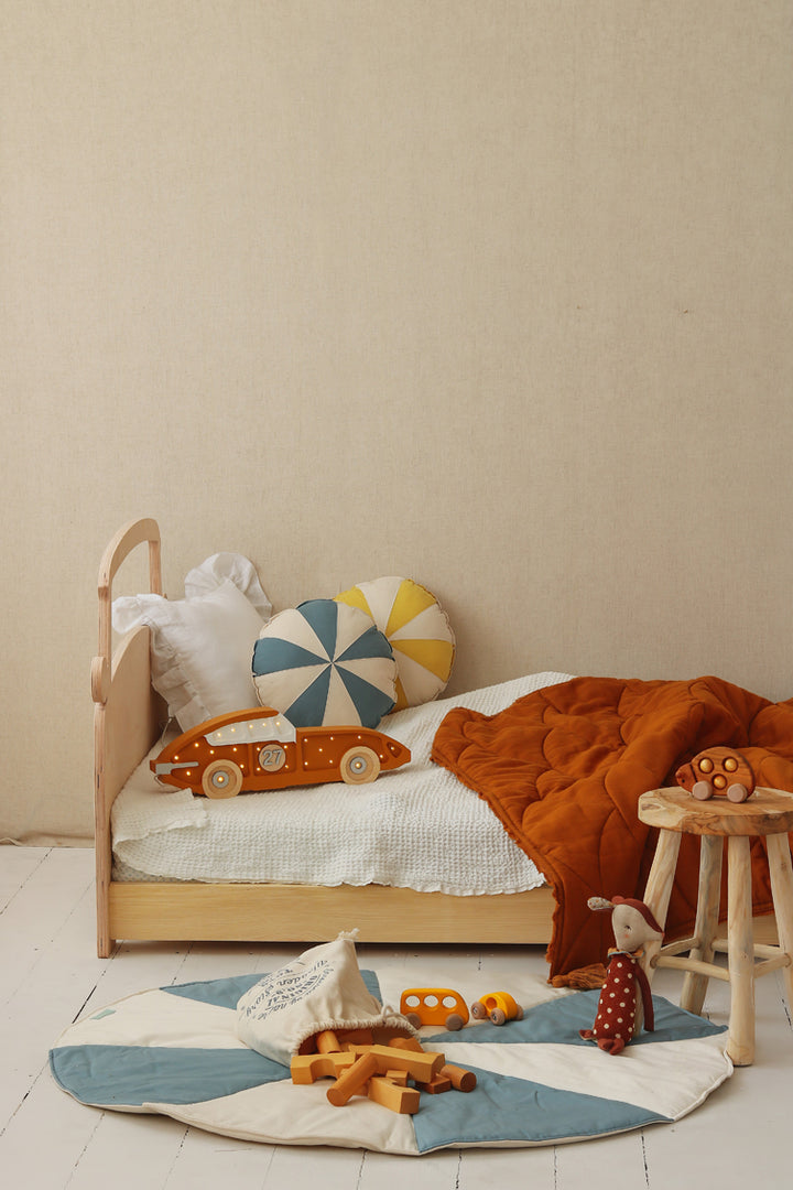 Little Lights Rennautolampe | Senfgelb