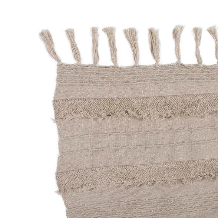 Lorena Canals White Cotton Blanket - Air Dune