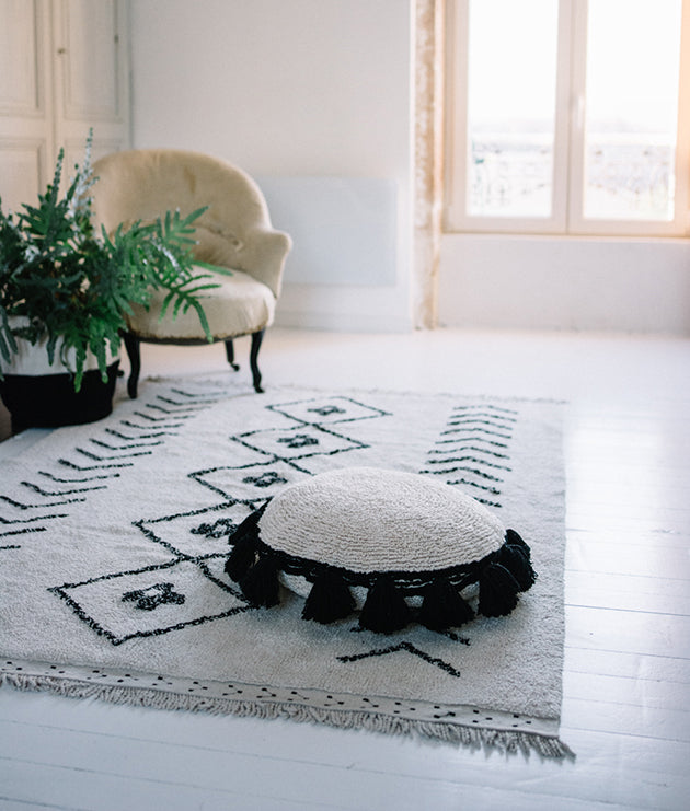 Tapis lavable en machine Lorena Canals - Bereber Rhombs Beige