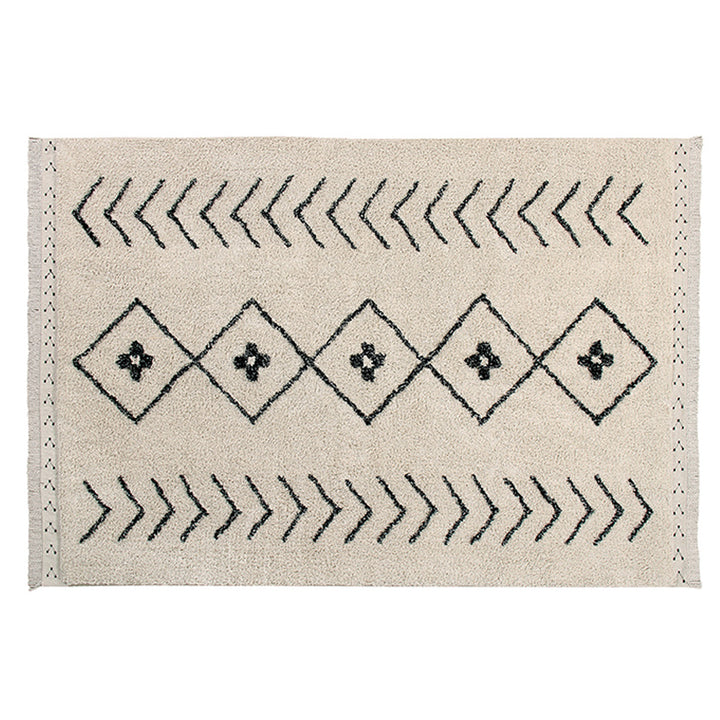 Tapis lavable en machine Lorena Canals - Bereber Rhombs Beige