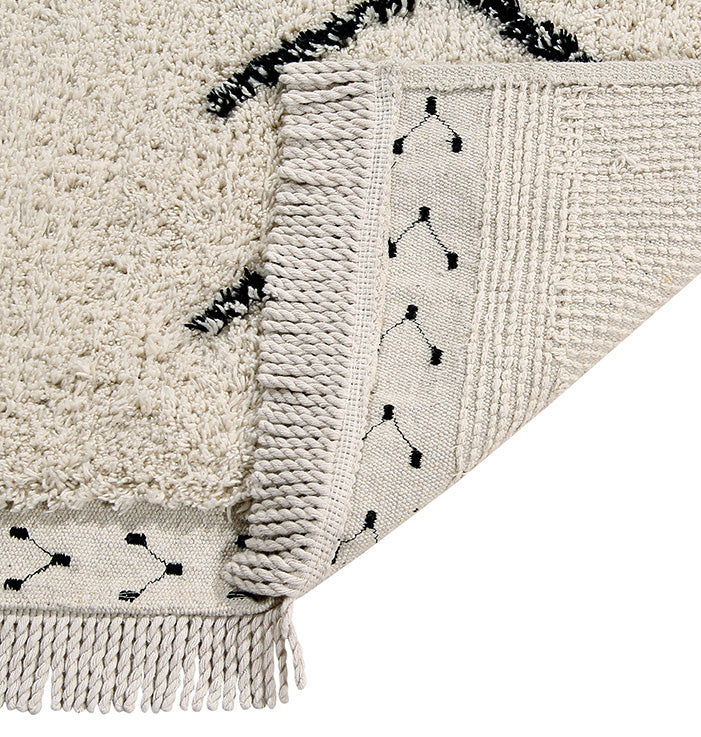 Tapis lavable en machine Lorena Canals - Bereber Rhombs Beige