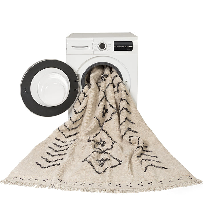 Tapis lavable en machine Lorena Canals - Bereber Rhombs Beige