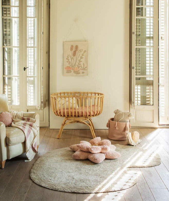 Maschinenwaschbarer 2-in-1-Teppich von Lorena Canals – Puffy Lilly