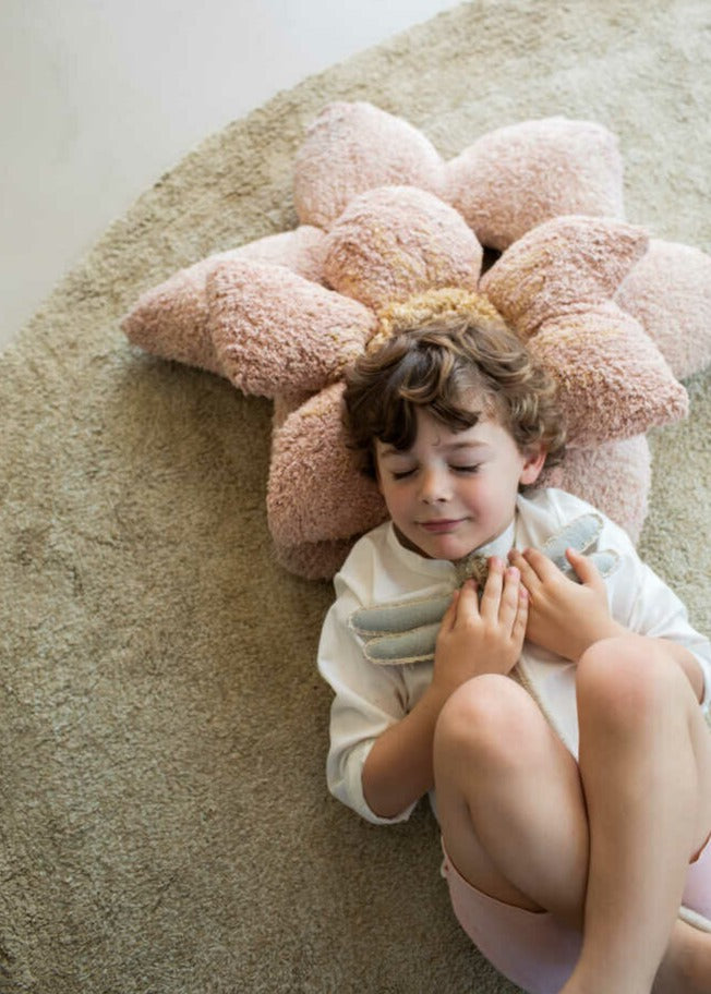 Maschinenwaschbarer 2-in-1-Teppich von Lorena Canals – Puffy Lilly