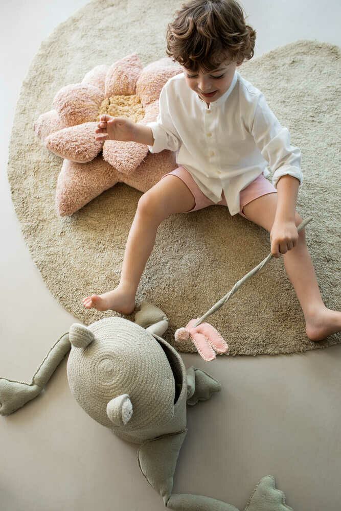 Maschinenwaschbarer 2-in-1-Teppich von Lorena Canals – Puffy Lilly