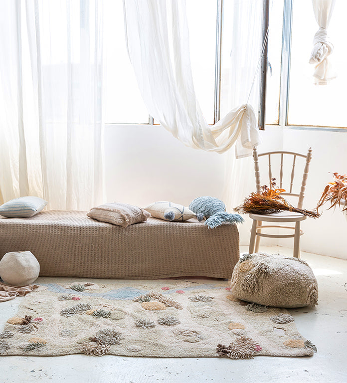 Maschinenwaschbarer Teppich von Lorena Canals – Path of Nature