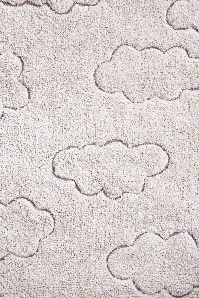 Lorena Canals RugCycled Washable Clouds Rug - Natural
