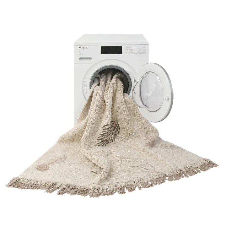 Maschinenwaschbarer Teppich von Lorena Canals – Kiefernwald