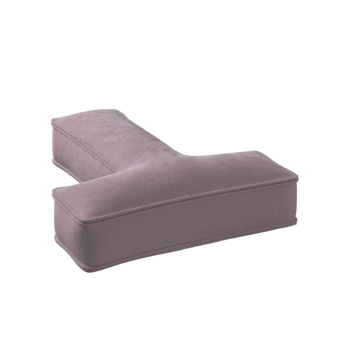 Velvet Letter Cushion - T  (Various Colours)