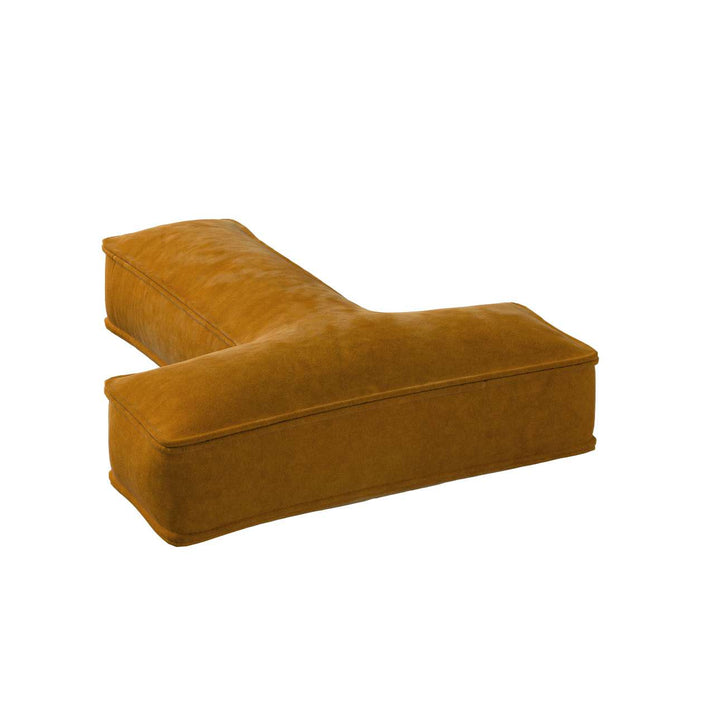 Velvet Letter Cushion - T  (Various Colours)