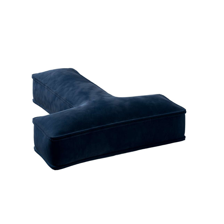 Velvet Letter Cushion - T  (Various Colours)