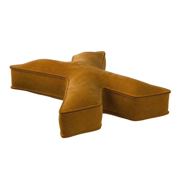 Buchstabenkissen aus Samt – X (verschiedene Farben)