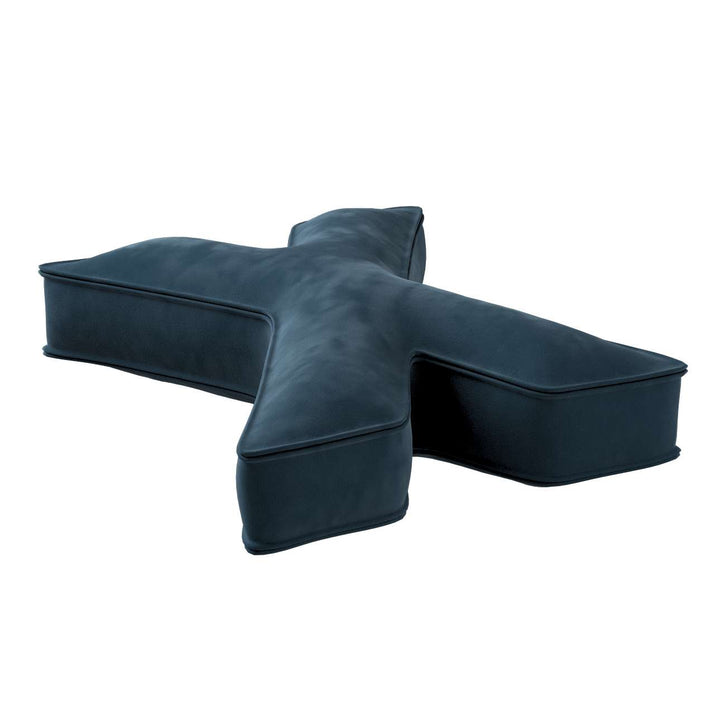 Buchstabenkissen aus Samt – X (verschiedene Farben)