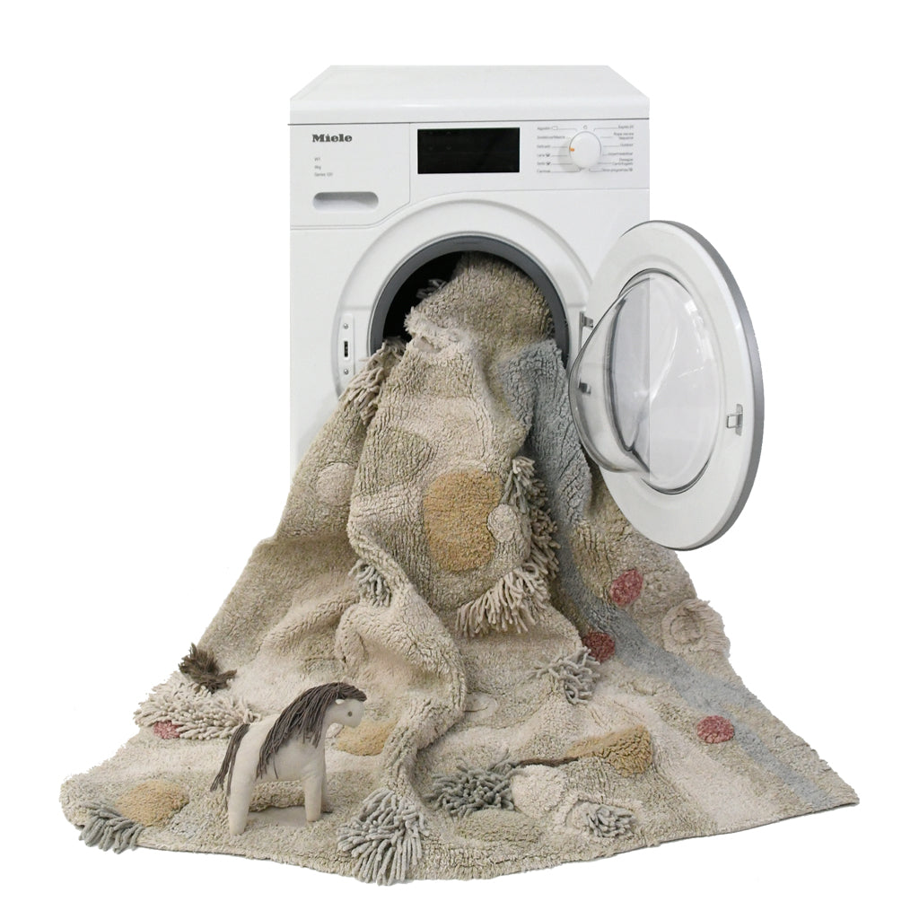 Maschinenwaschbarer Teppich von Lorena Canals – Path of Nature