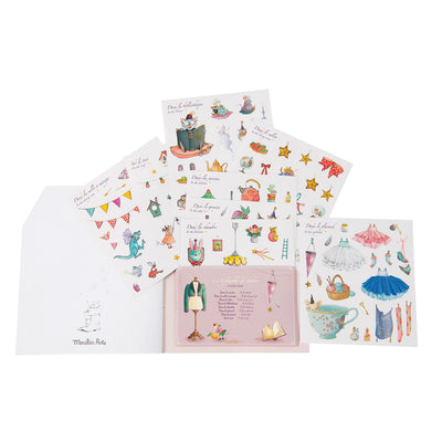 Moulin Roty Il Etait Une Fois Colouring Book + 160 Stickers