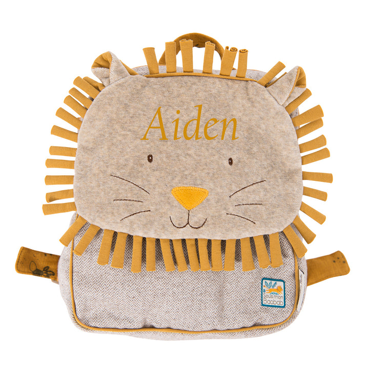 Moulin Roty Personalisierter Löwenrucksack