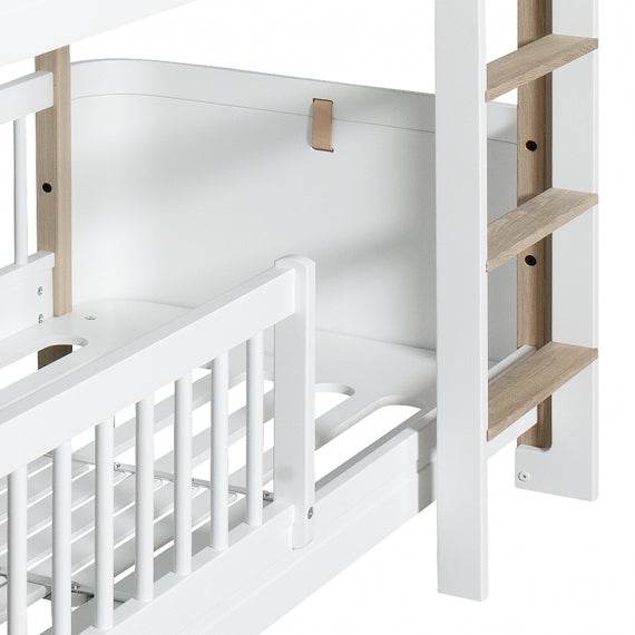 Oliver Furniture Wood Mini+ Low Bunk Bed - White/Oak