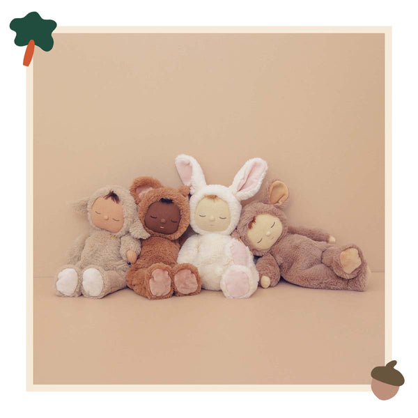Olli Ella Cozy Dozy Dinkum Puppen – Bunny Moppet