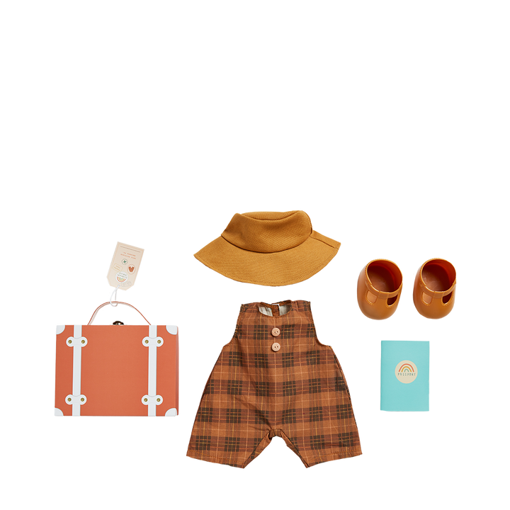 Dinkum Doll Travel Togs - Apricot