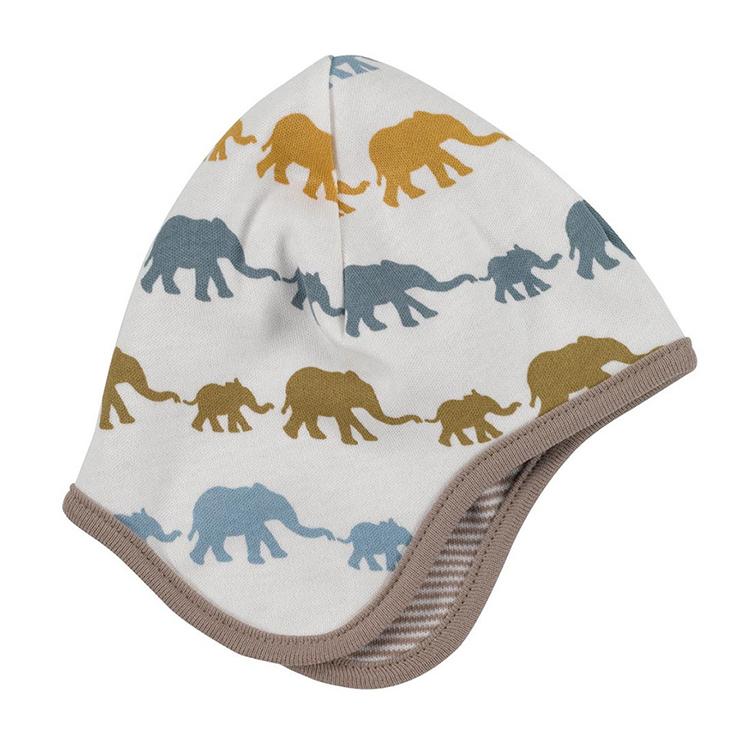 Pigeon Organics Haube - Hellbraun Multi Elefant