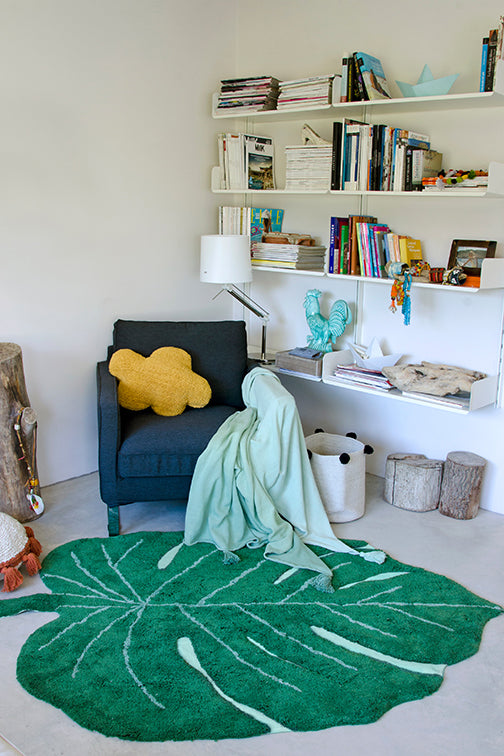 Lorena Canals Machine Washable Rug - Monstera Leaf