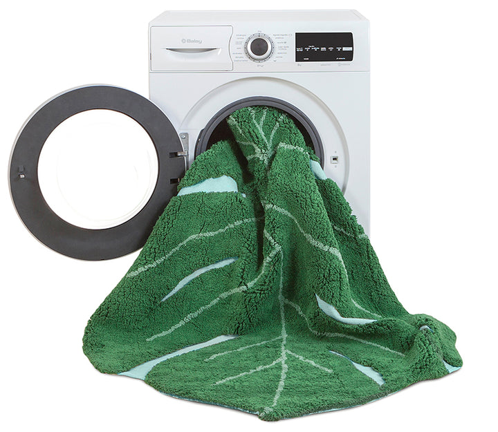 Lorena Canals Machine Washable Rug - Monstera Leaf