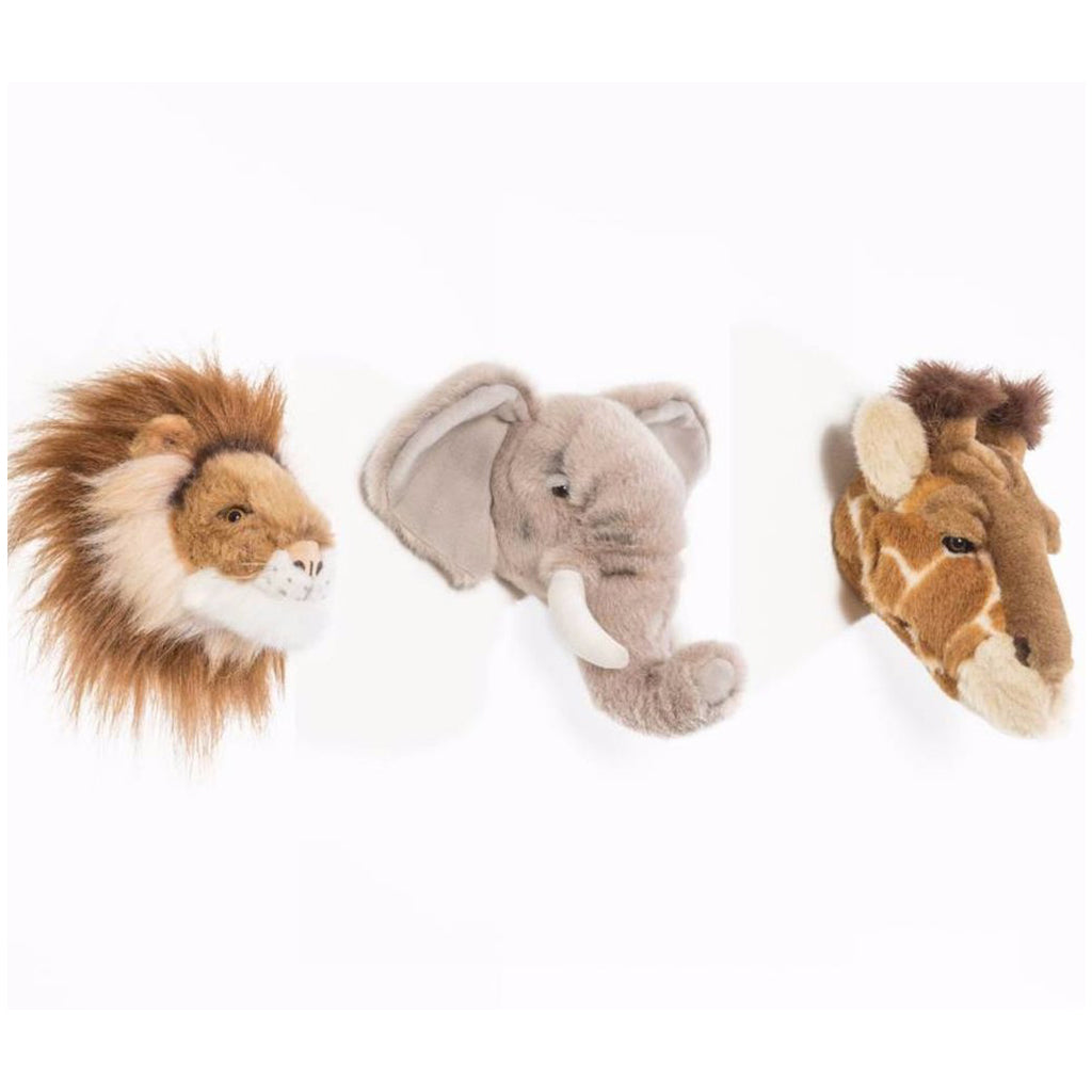 Wild & Soft Mini Wall Toys - Safari Box (3 Pack)
