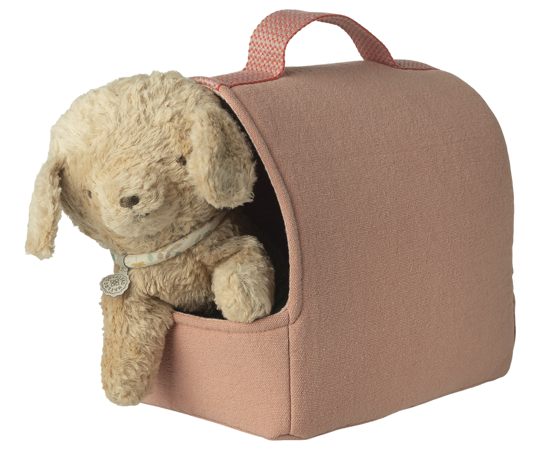 Maileg Pet Carrier - Coral