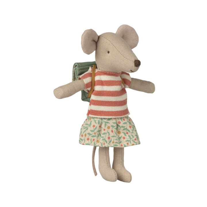 Maileg Tricycle Mouse, Big Sister - Green