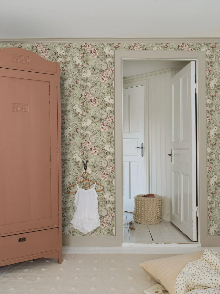 Borastapeter Wallpaper - Magic Forest Green
