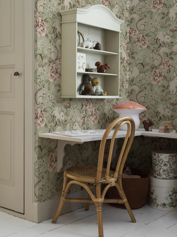 Borastapeter Wallpaper - Magic Forest Green