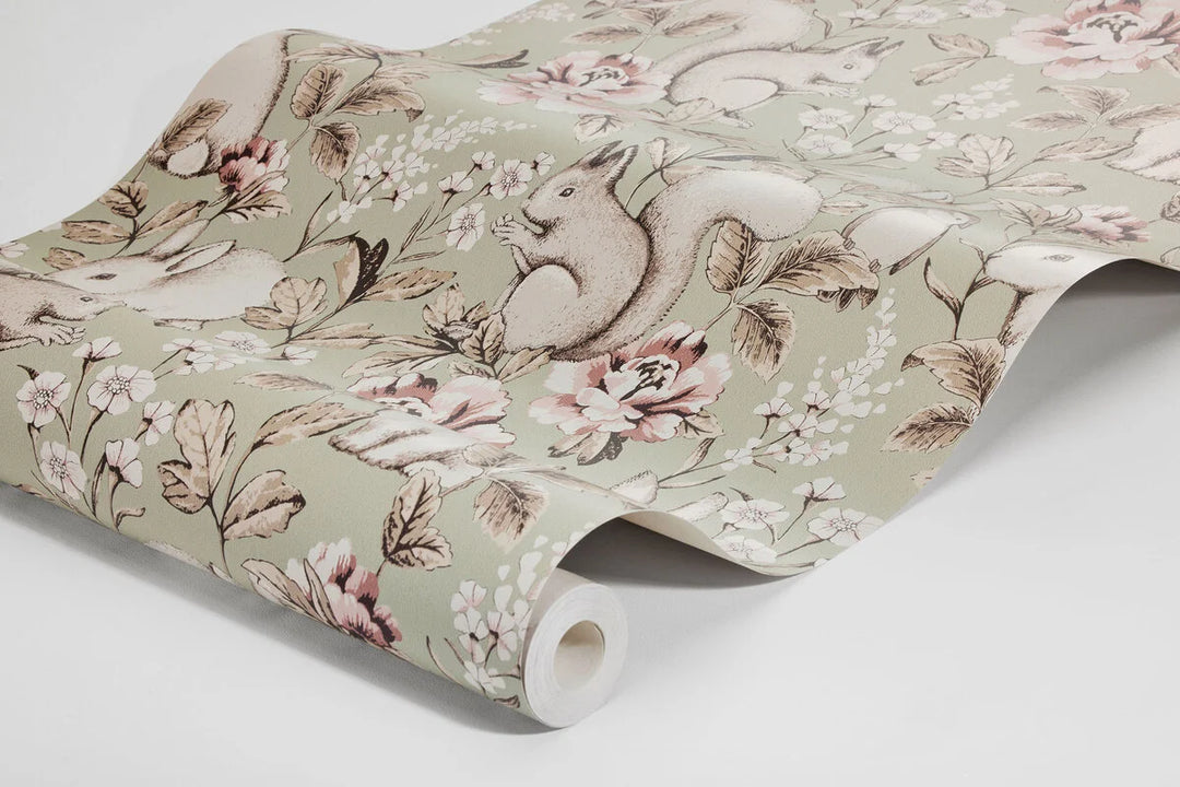 Borastapeter Wallpaper - Magic Forest Green
