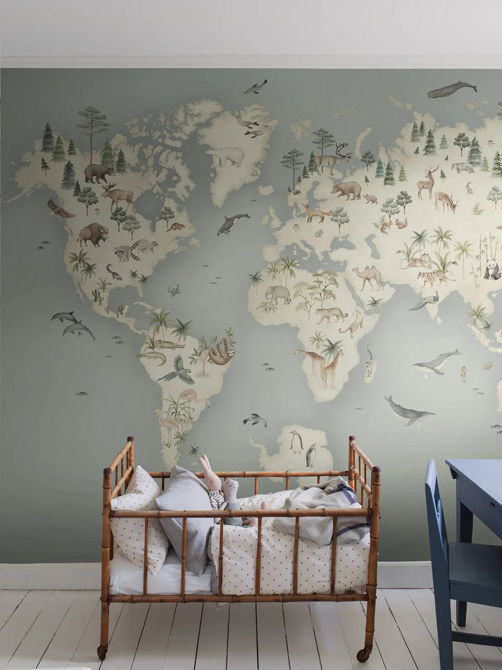 Borastapeter Wall Mural - Little Explorer