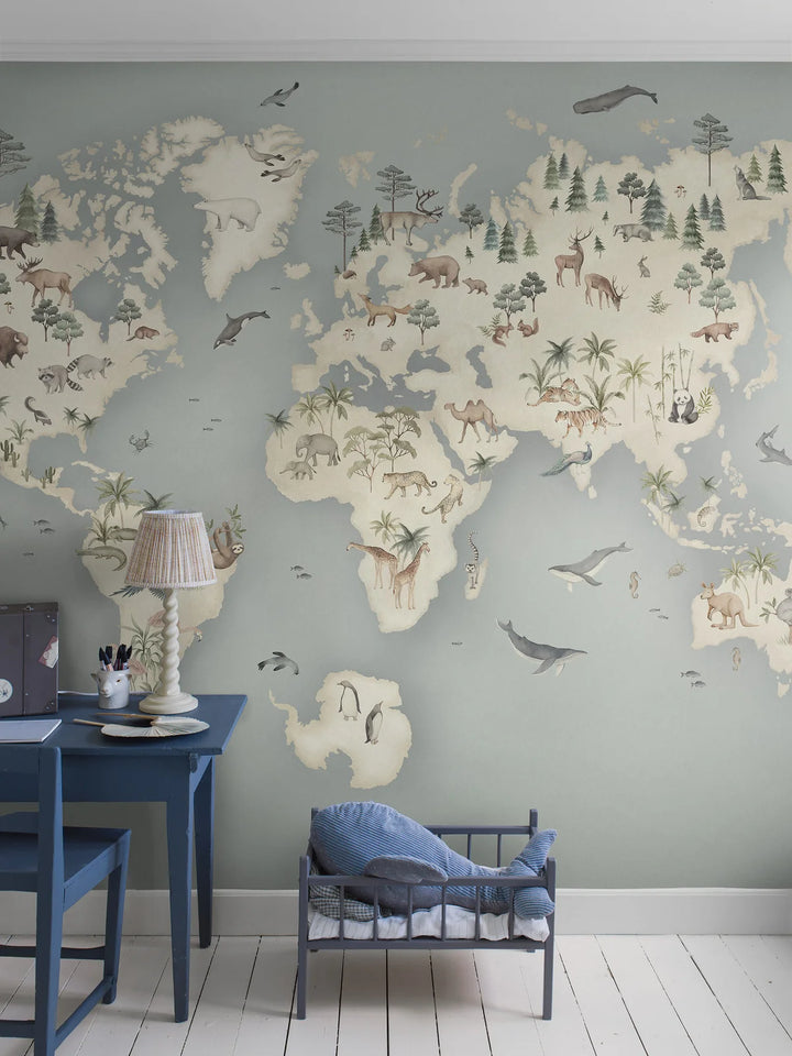 Borastapeter Wall Mural - Little Explorer