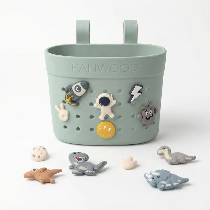 Banwood Pin & Ride Basket - Clay