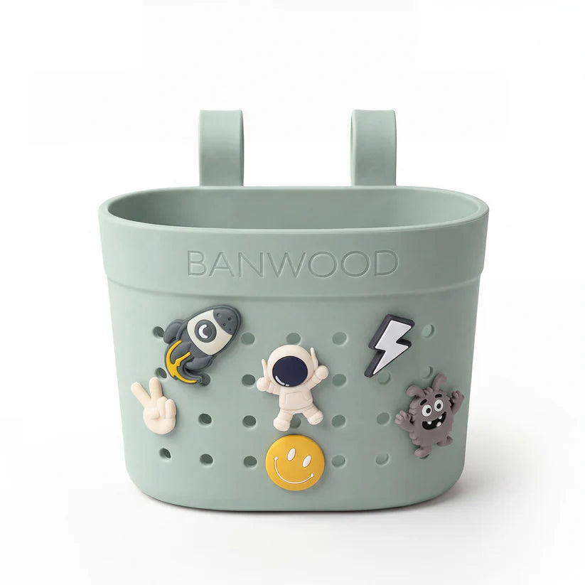 Banwood Pin & Ride Basket - Clay