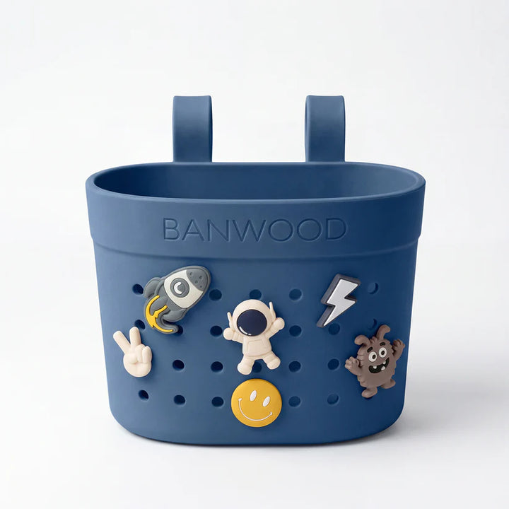 Banwood Pin & Ride Basket - Deep Sea