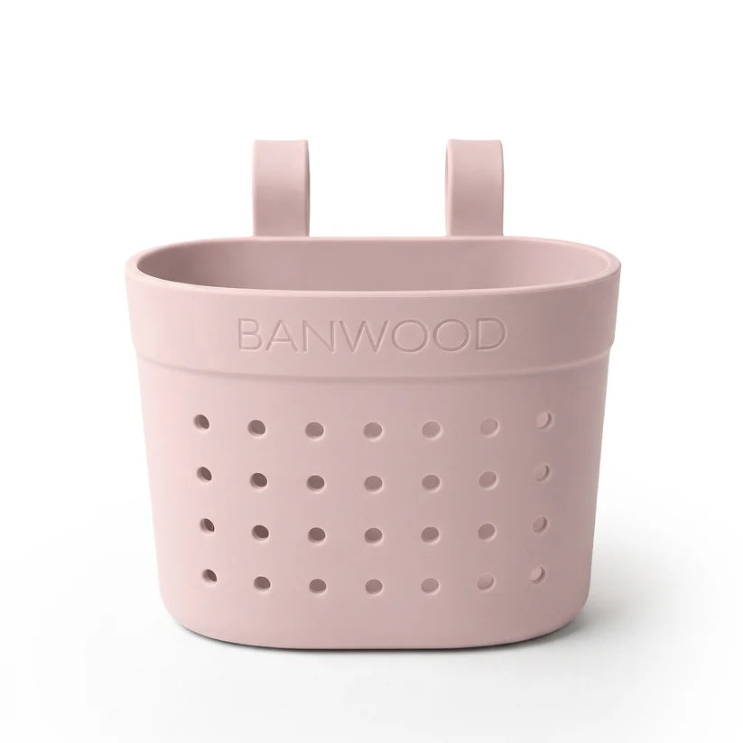 Banwood Pin & Ride Basket - Faded Pink
