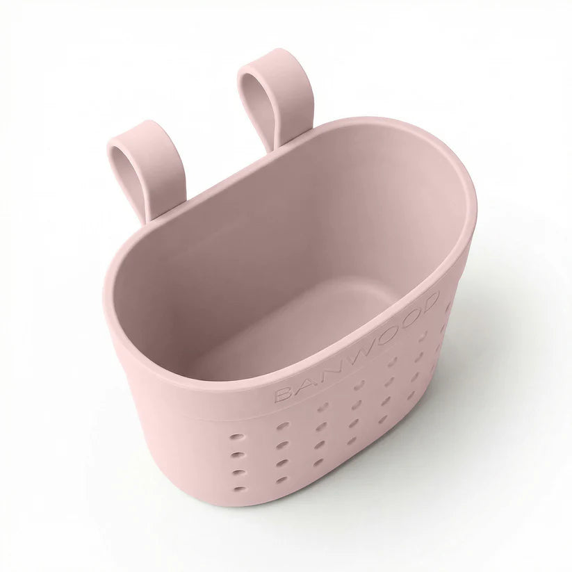 Banwood Pin & Ride Basket - Faded Pink