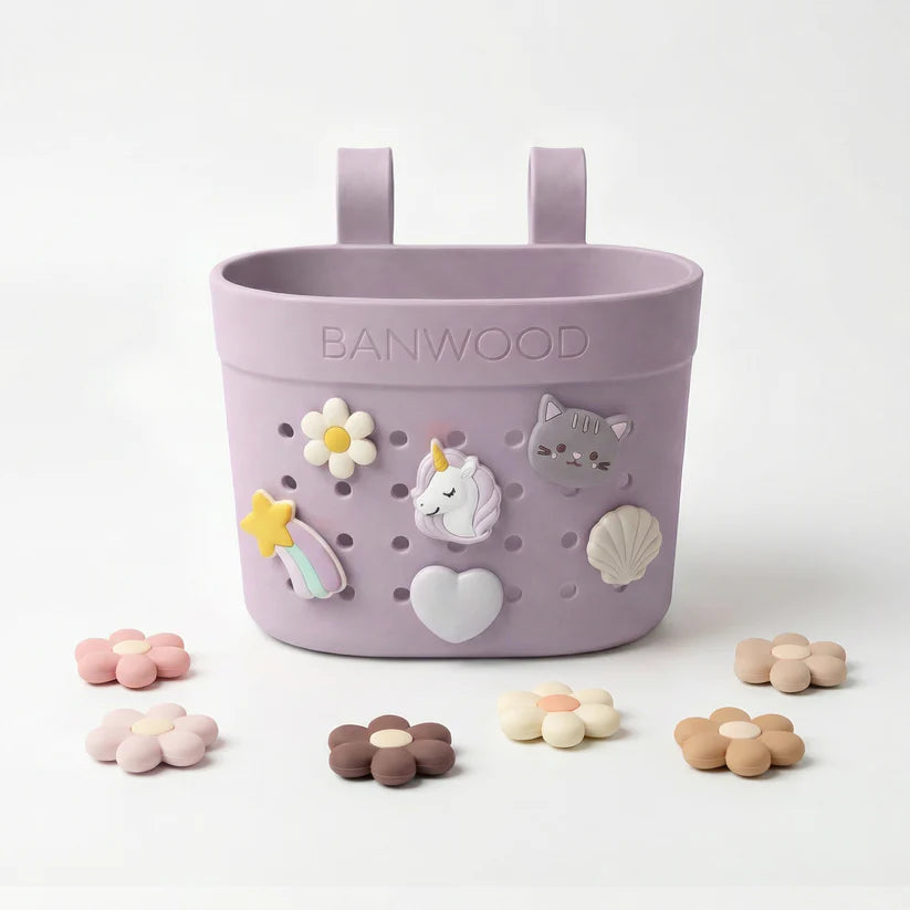 Banwood Pin & Ride Basket - Lavander