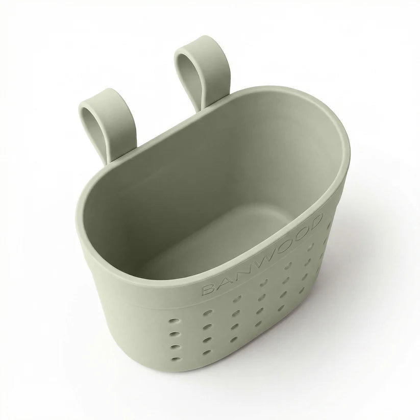 Banwood Pin & Ride Basket - Olive