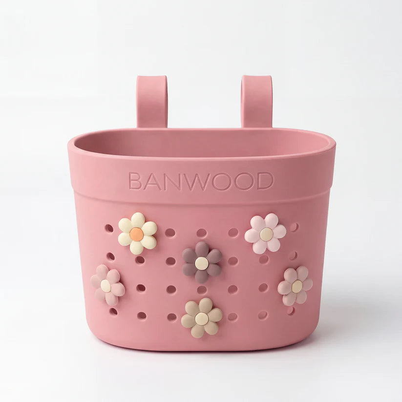 Banwood Pin & Ride Basket - Raspberry