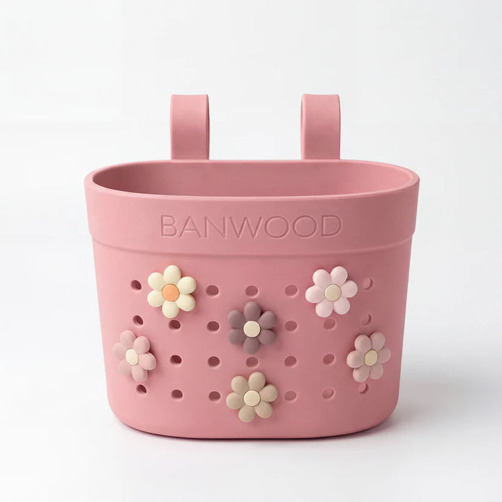 Banwood Pin & Ride Basket - Raspberry