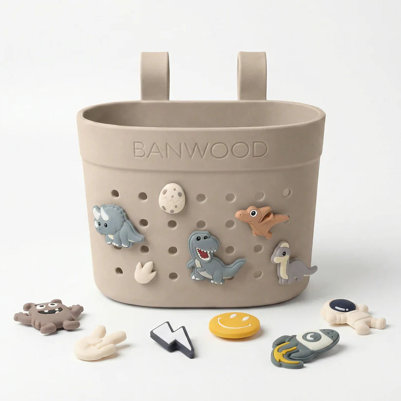 Banwood Pin & Ride Basket - Sand
